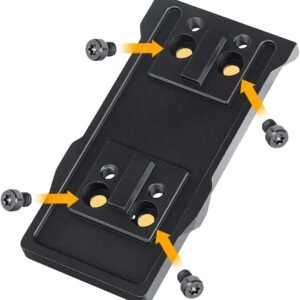 ohhunt Red Dot Adapter Plate Lower 1/3 Co-Witness Spacer Compatible with Holosun 510C