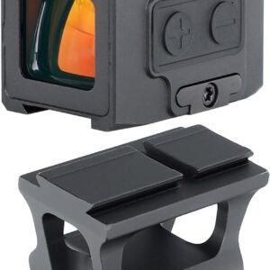 ohhunt FB O4 Closed Emitter Red Dot Sight with Red Dot Adapter Riser Mount Picatinny